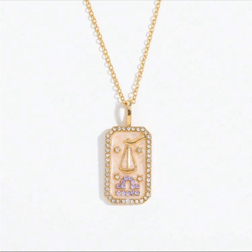 Zodiac sign pendant necklace N758